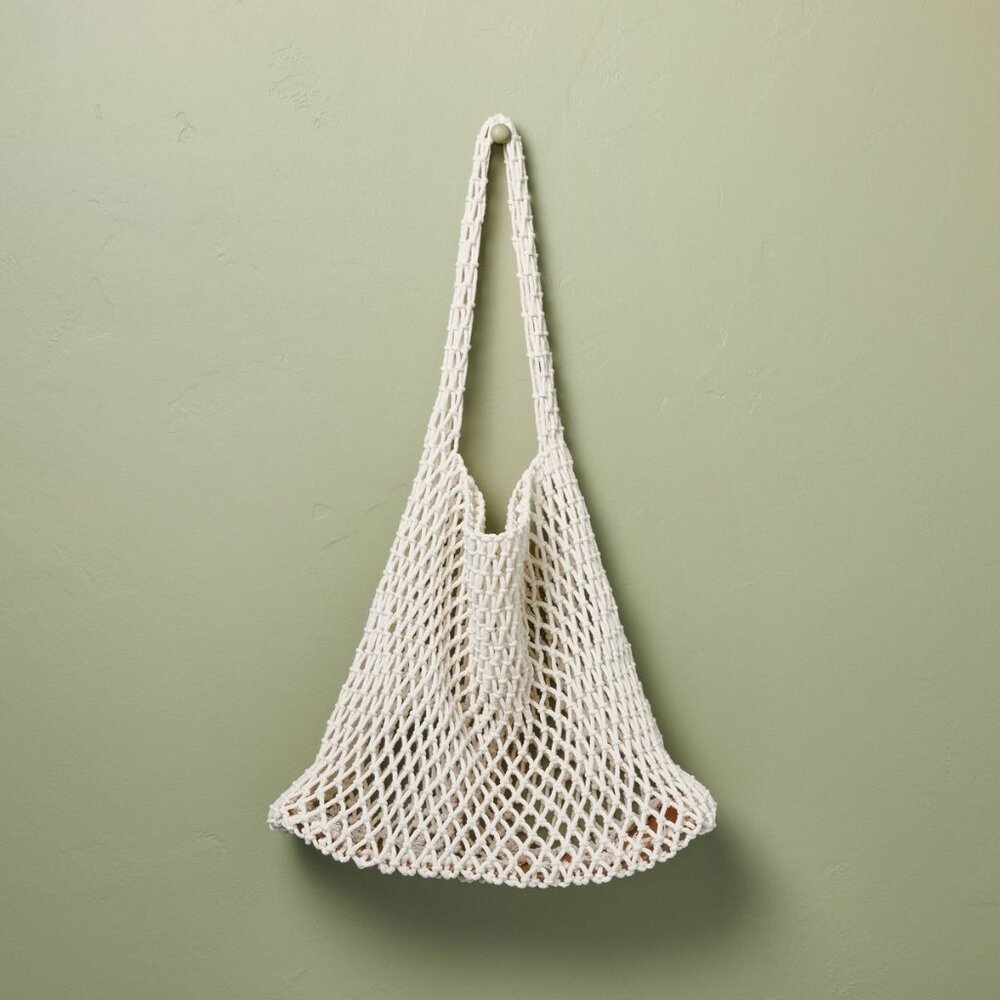 Hearth & Hand Cream Tote Bag